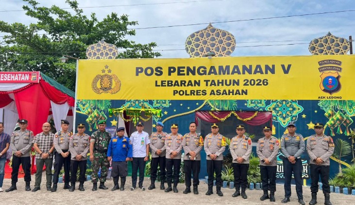 Kapolres Asahan Pastikan Pos Mudik Siap 24 Jam Layani Pemudik Lebaran