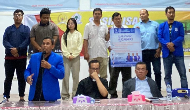 Program Lapor GAMKI Dibuka di Siantar, Gratis Konsultasi Hukum