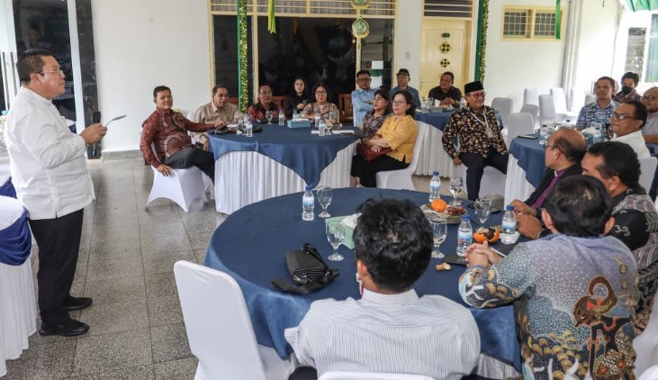 Wali Kota Pematangsiantar Terima Audiensi Tokoh Gereja