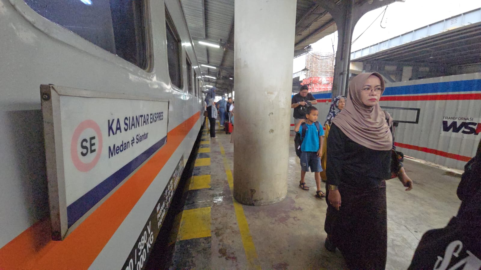 Penumpang KA Siantar Ekspres Tembus 13 Ribu Selama Arus Balik Lebaran