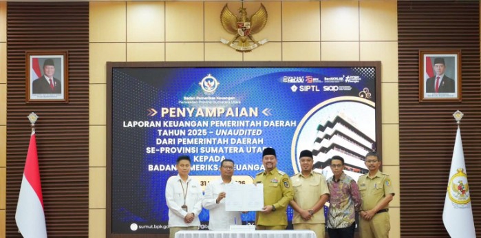 Serahkan LKPD 2025, Target Pemkab Batu Bara Raih Opini WTP