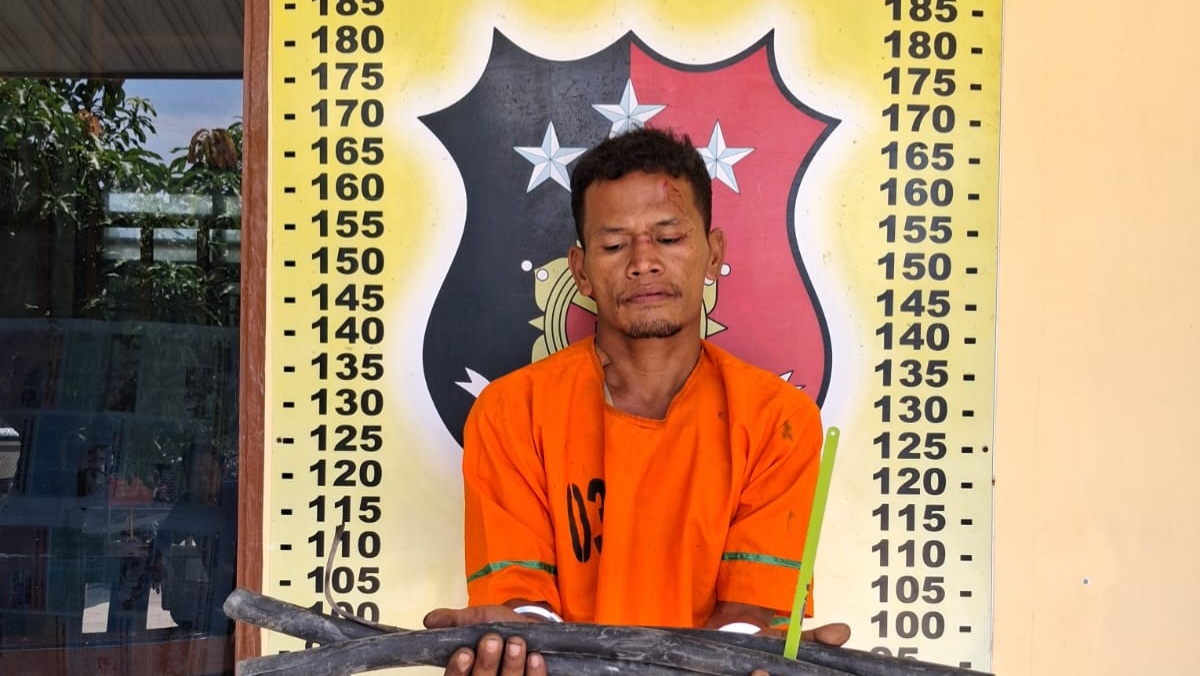 Pelaku Pencurian Kabel di Simalungun Dicokok Polisi