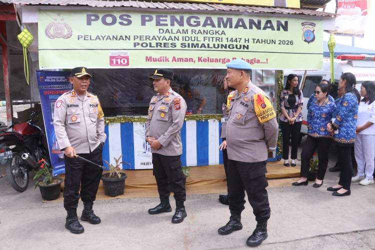 Hari Kelima Operasi Ketupat Toba 2026, Kapolres Simalungun Turun Langsung ke Lapangan