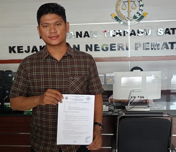 GIMP dan GAMPERA Laporkan Dugaan Korupsi P-APBD 2025 ke Kejari Pematangsiantar