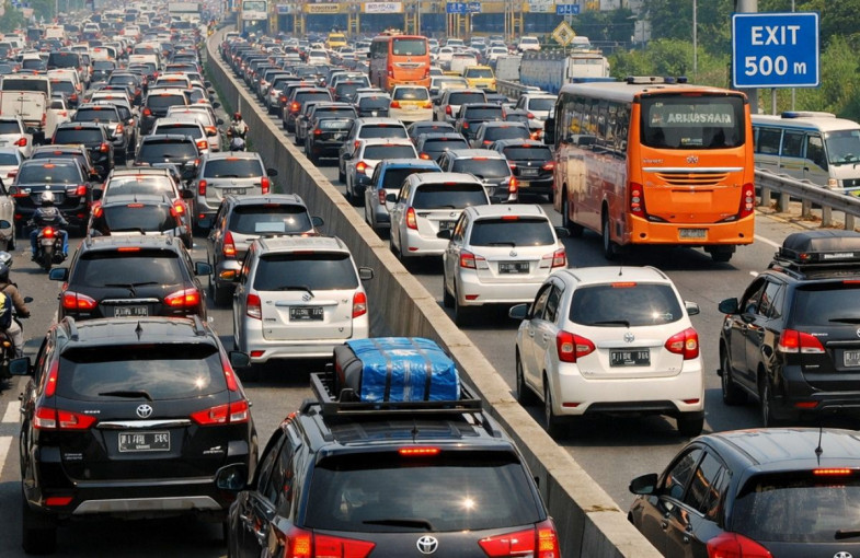 Gelombang Mudik Meledak Lebih Cepat dari Perkiraan