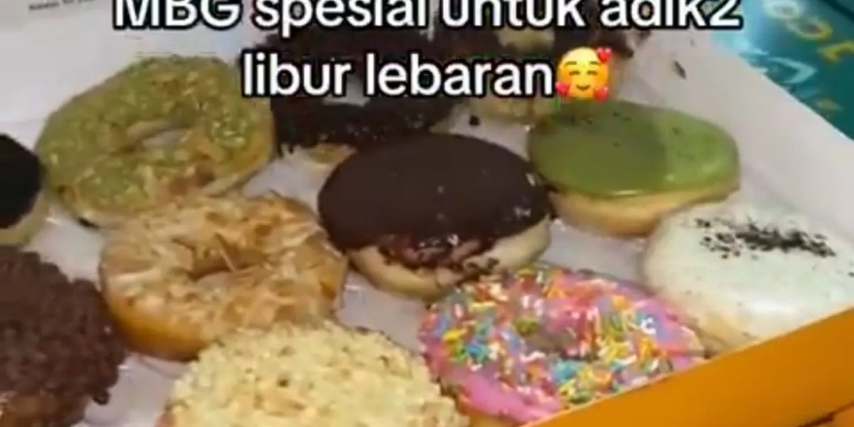 Viral Donat Brand Terkenal Masuk Menu MBG di Palu, Publik Ribut Soal Gizi hingga Nasib UMKM Lokal