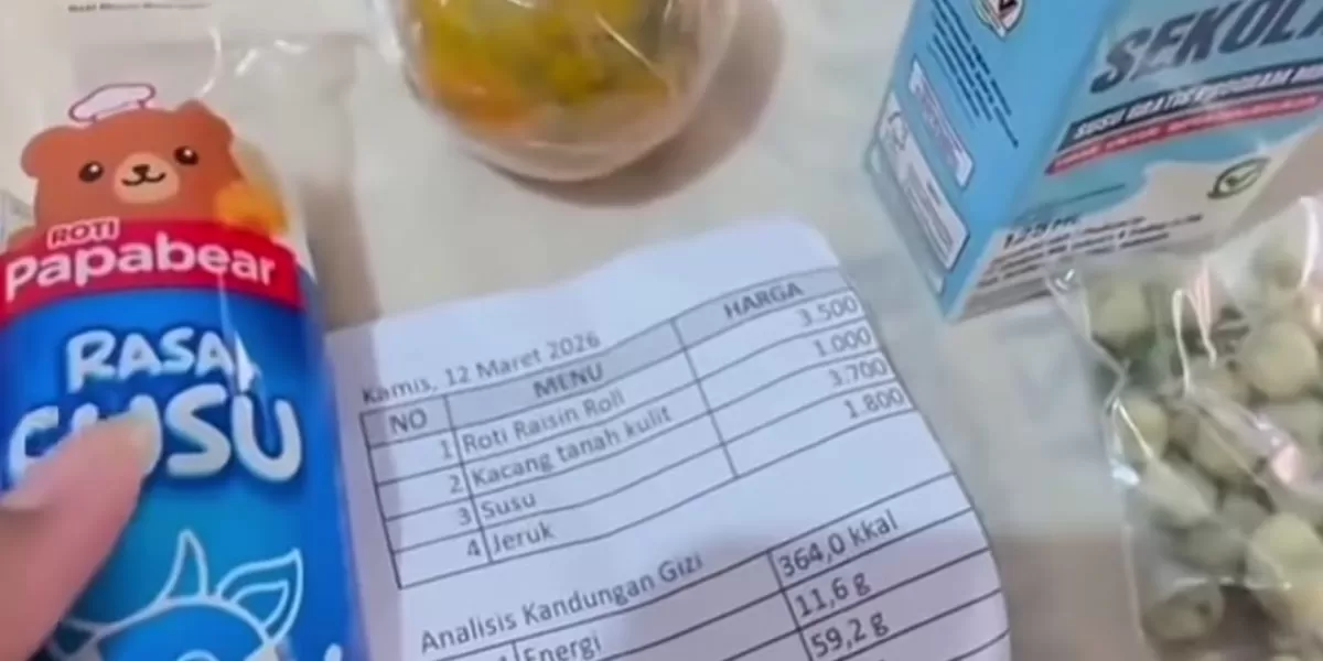 Viral Harga Roti Menu MBG Rp3.500, Warganet Pertanyakan Selisih dengan Harga Warung yang Disebut Seribuan