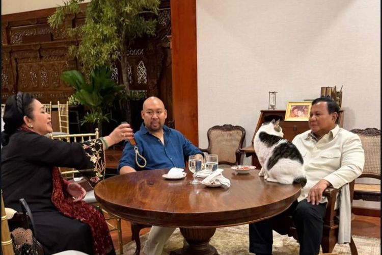 Prabowo Unggah Momen Bersama Titiek Soeharto dan Didit Jelang Lebaran 2026