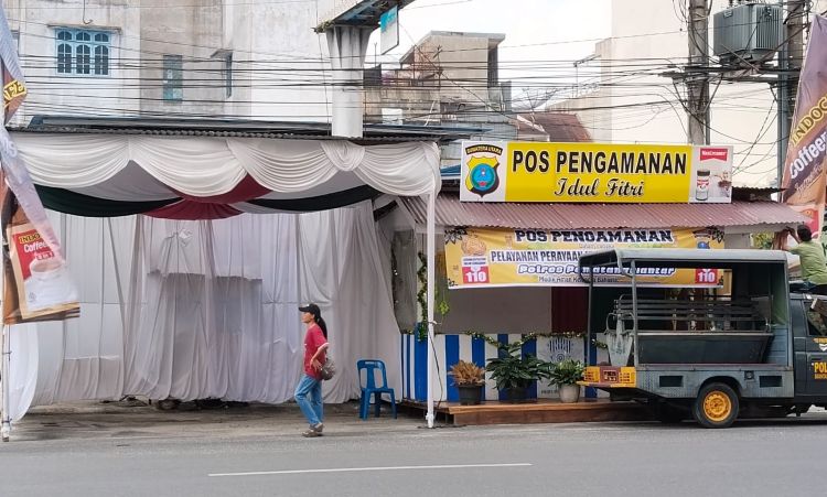 Polres Pematangsiantar Dirikan 6 Pospam dan 1 Posyan di Titik Strategis
