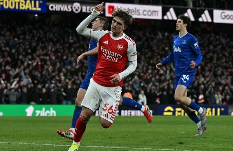 Max Dowman Cetak Sejarah! Gol Usia 16 Tahun Bawa Arsenal Kalahkan Everton