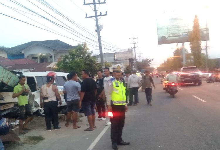 Kecelakaan Beruntun di Jalinsum Tebing Tinggi, 2 Tewas dan 2 Luka