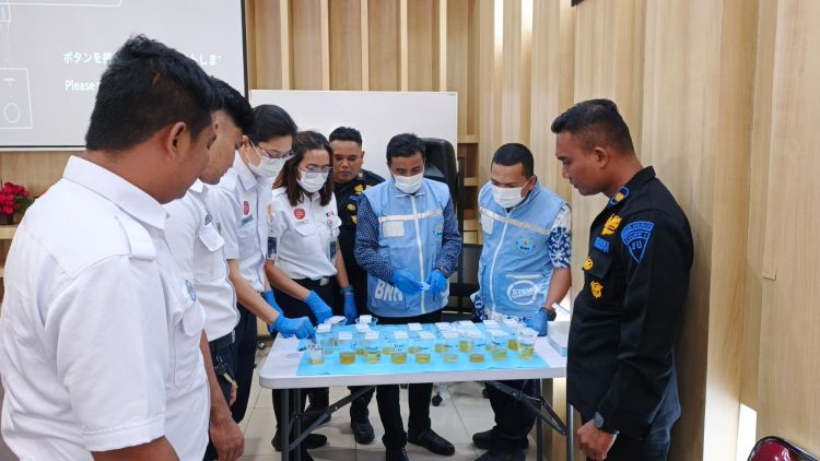 Antisipasi Angkutan Lebaran 2026, KAI Divre I Sumut Tes Napza Pekerja Operasional