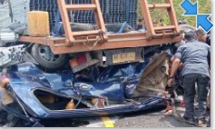 Laka Lantas di Parapat: 6 Korban, 3 Selamat dan 3 Meninggal Dunia