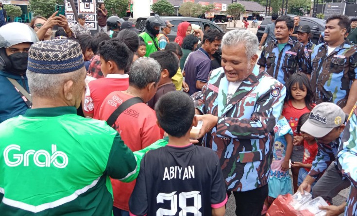 Aksi Humanis IPK Siantar, Ribuan Takjil Dibagikan ke Masyarakat