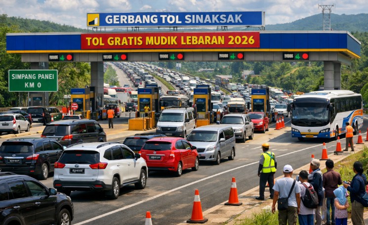 Tol Gratis Dongkrak Arus Mudik di Simalungun