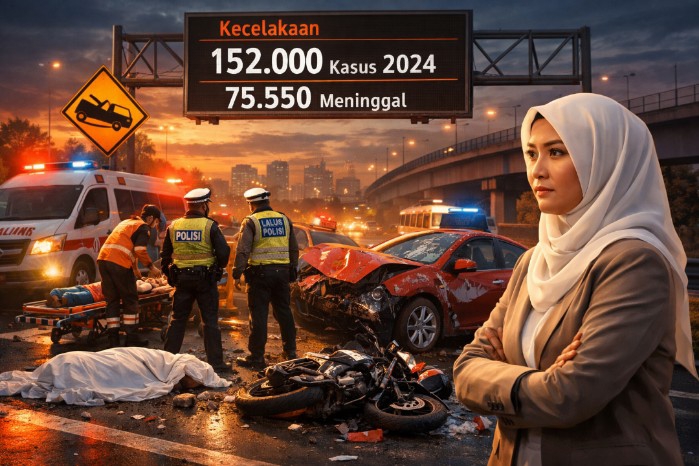 Angka Kecelakaan Tinggi, Saadiyah Minta Perhatian Serius Pemerintah