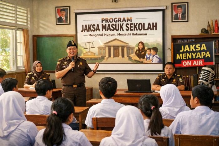 Tanamkan Kesadaran Hukum Sejak Dini, Kejari Simalungun Turun ke Sekolah