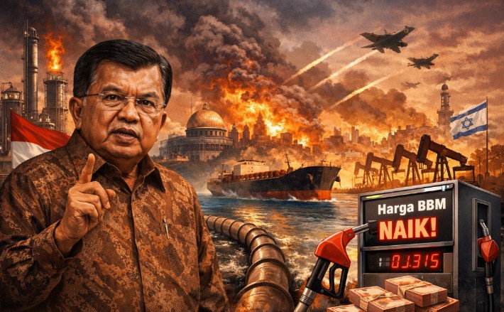 Dampak Konflik Timur Tengah, JK Ingatkan Ancaman BBM