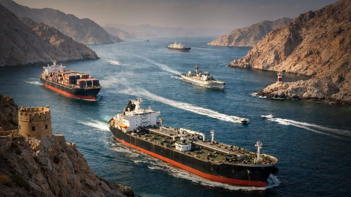 Iran Perketat Jalur Energi Dunia: Kapal yang Melintas di Selat Hormuz Kini Wajib Lapor ke Angkatan Laut
