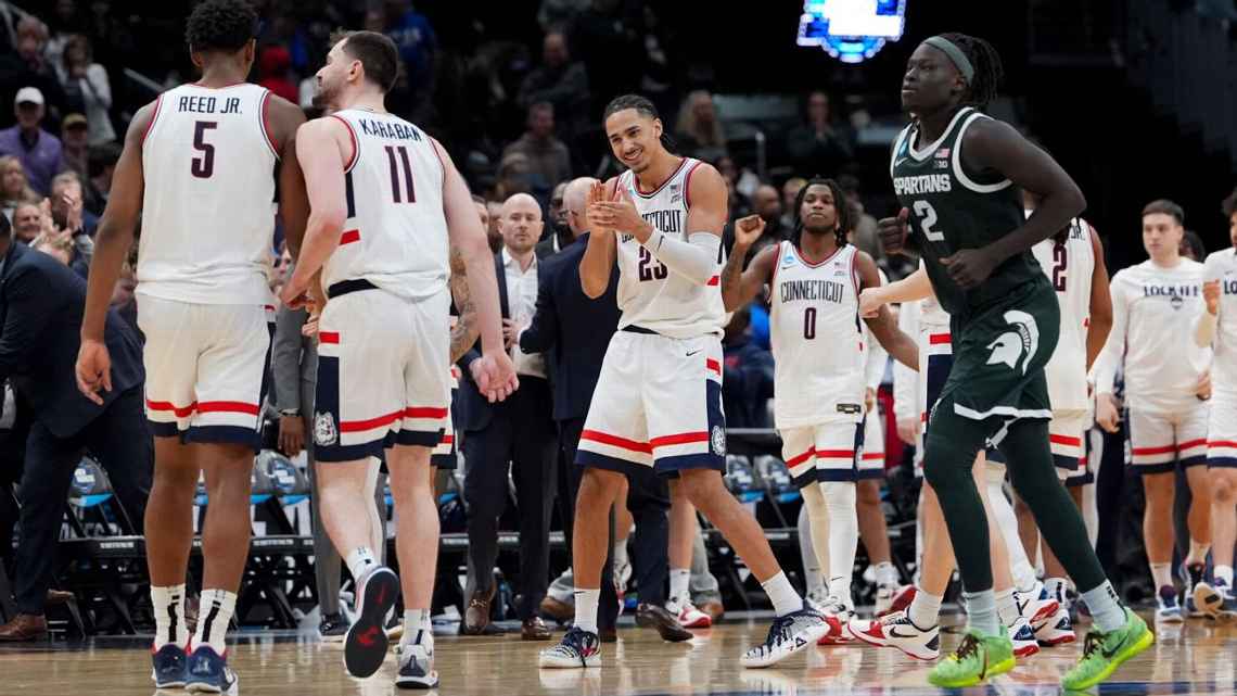 Michigan State Bangkit, Namun Tetap Kalah dari UConn di Babak Sweet 16 NCAA