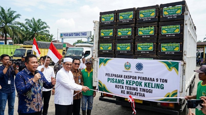 ​Pisang Kepok Sumut Tembus Malaysia, Nilai Ekspor Capai Rp270 Juta