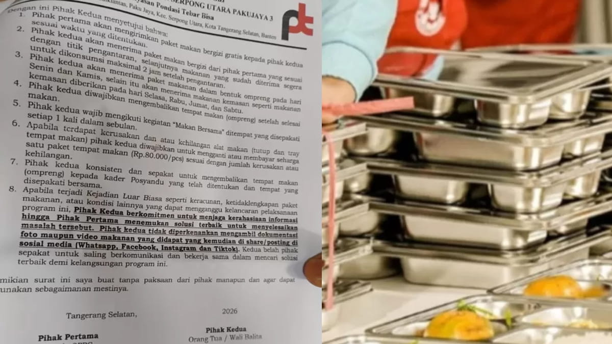 Geger Surat Edaran “Rahasia Keracunan” SPPG Viral, Publik dan Netizen Kecam Isinya