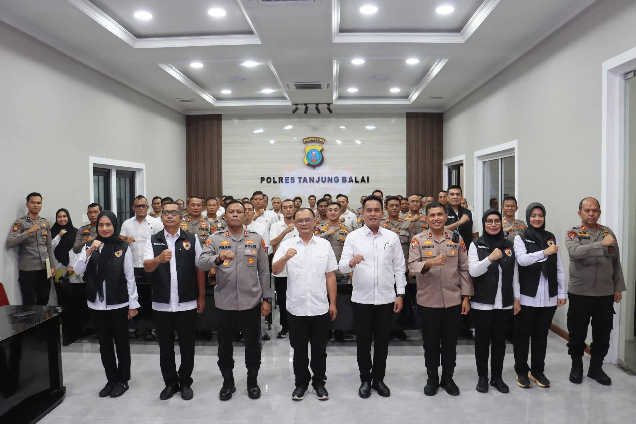 Polres Tanjungbalai Jalani Audit Kinerja Tahap I Itwasda Polda Sumut