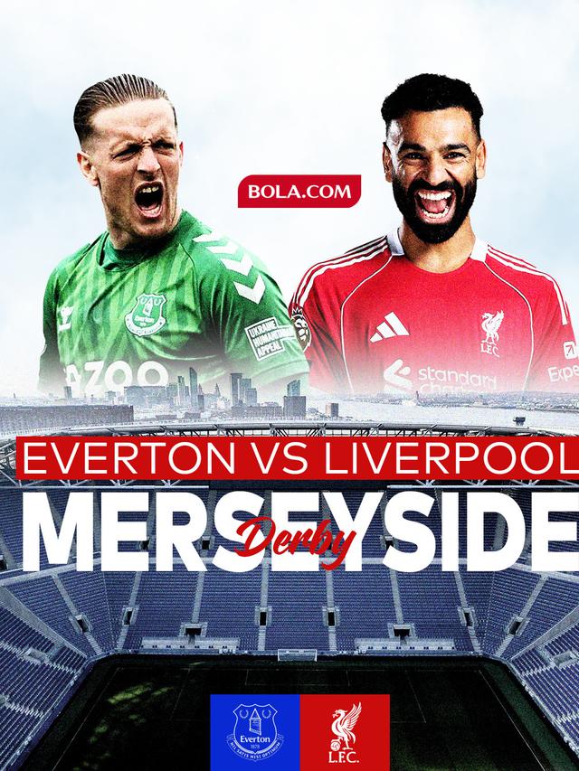 Liverpool Menang Dramatis atas Everton, Gol Telat Van Dijk Jadi Penentu