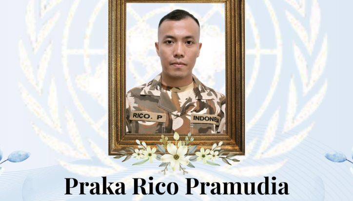Praka Rico Pramudia Gugur di Lebanon, Pemerintah Siapkan Pemulangan Jenazah