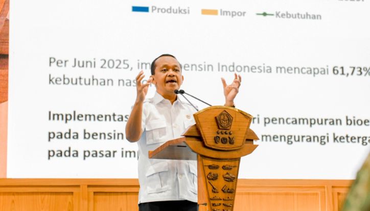 Bahlil Klaim Indonesia Peringkat Kedua Ketahanan Energi Dunia Versi JP Morgan