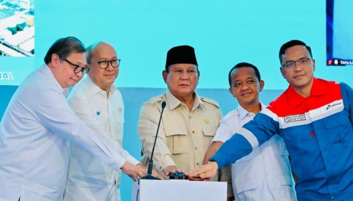 Prabowo Groundbreaking 13 Proyek Strategis Hilirisasi Senilai Rp116 Triliun