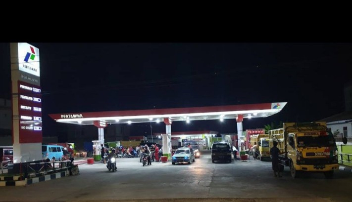 Pembatasan BBM Subsidi 50 Liter Diberlakukan, Aktivitas SPBU di Siantar, Normal