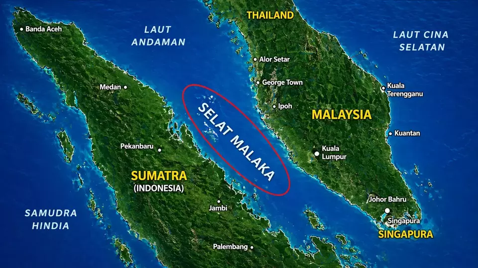 Wacana Pajak Kapal di Selat Malaka Muncul, Pemerintah Tegaskan Tak Akan Berlakukan Tarif Pelayaran