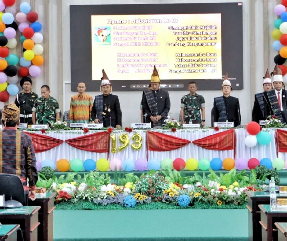 Hari Jadi Kabupaten Simalungun, dari 50 Anggota DPRD Hanya 23 yang Hadir dalam Rapat Paripurna