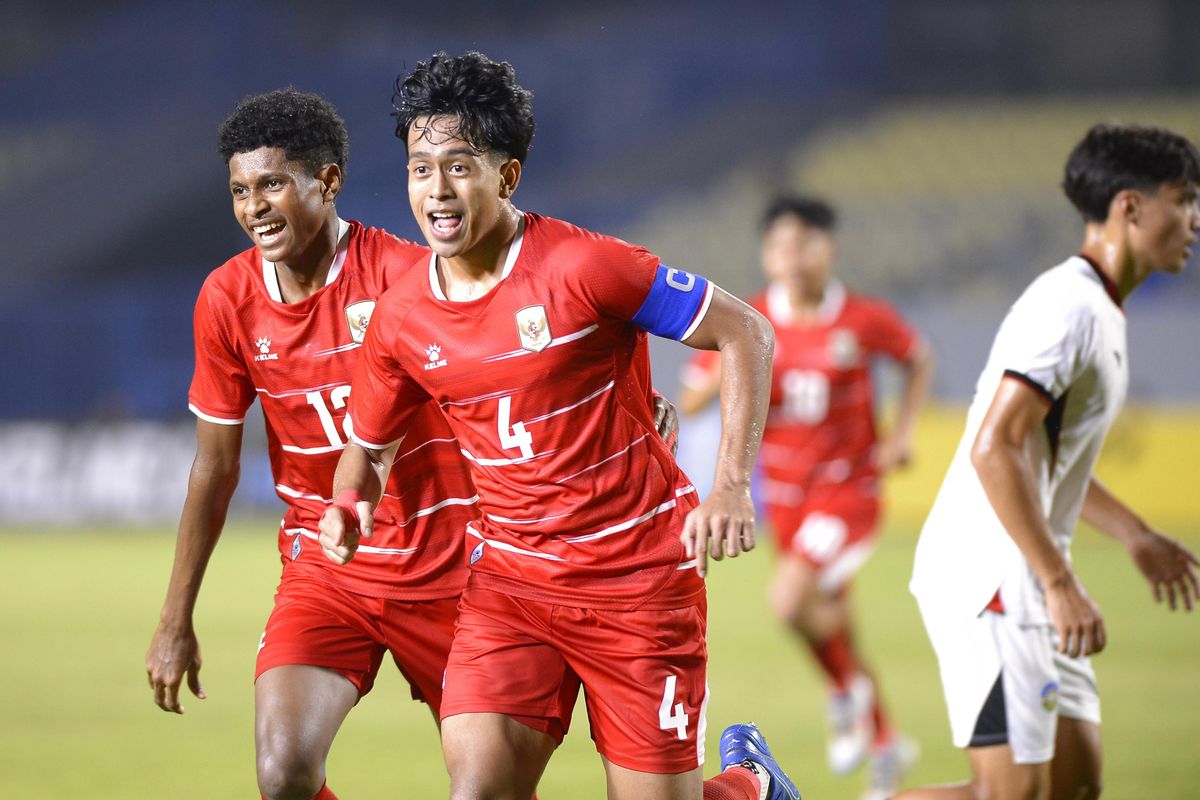 Timnas Indonesia U-17 Unggul Telak 4-0 atas Timor Leste di Piala AFF U-17 2026