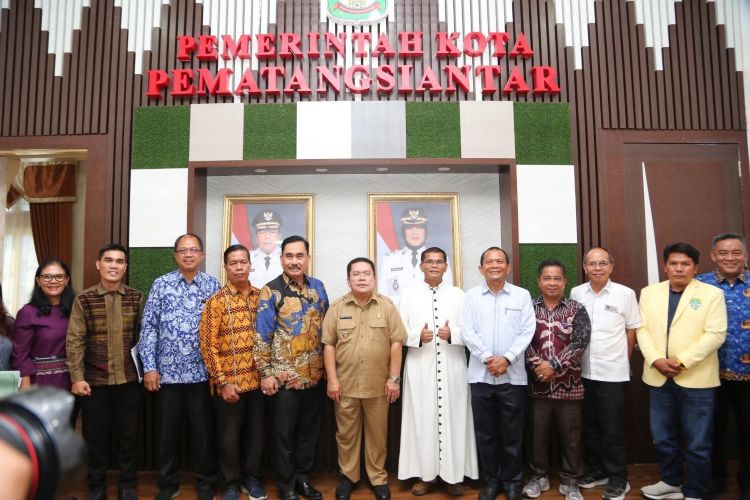Pematangsiantar Tuan Rumah Pesparani Sumut 2026, LP3KD Audiensi dengan Wali Kota