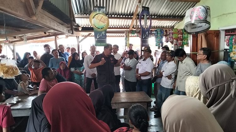 BNPB Pastikan Warga Sibuluan Indah Terdaftar Sebagai Penerima Bantuan Jaminan Kehidupan