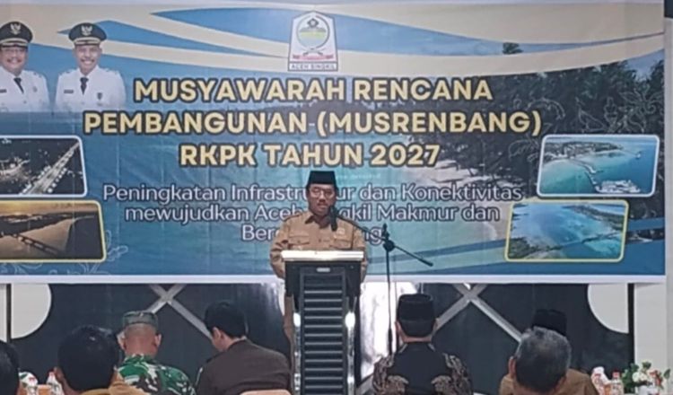 Bupati Aceh Singkil Minta “Cuci Gudang” Program 2027, Fokus Tekan Kemiskinan