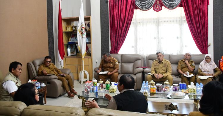 BNPB Minta Pemkab Tapteng Percepat Penyaluran Jadup dan DTH