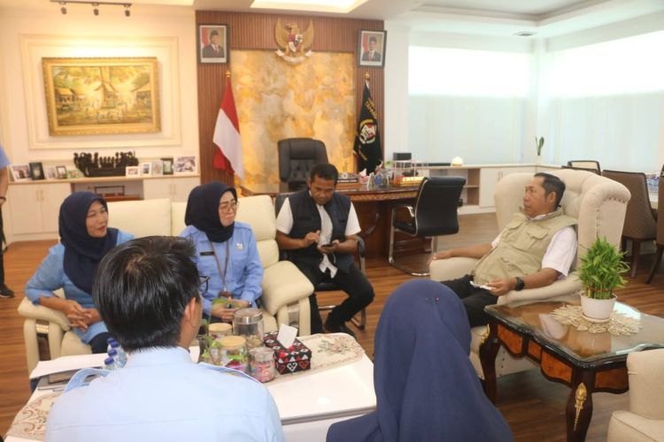 Audiensi RRI Sibolga Disambut Bupati Taput, Bahas Penguatan Informasi Publik