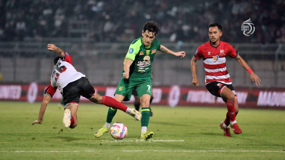 Hasil Persebaya vs Madura United 0-1 Babak Pertama, Gol Lulinha Bawa Tamu Unggul