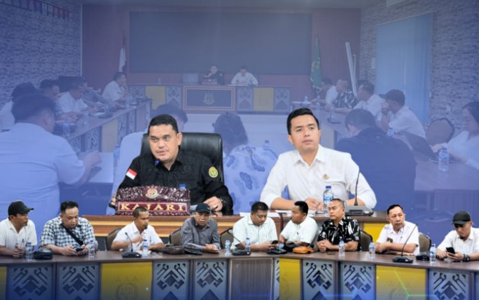 Kejari Simalungun Bahas Pencurian TBS Bersama Pangulu Ujung Padang