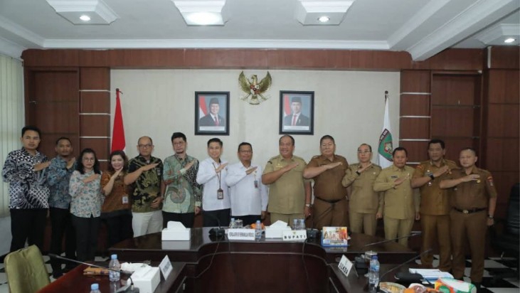 Kepala BPK Sumut Kunjungi Asahan, Bupati Mohon Bimbingan Pengelolaan Keuangan