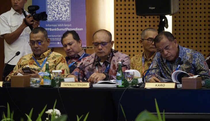 Wakil Bupati Tapteng Ikuti RUPS Bank Sumut Tahun Buku 2025