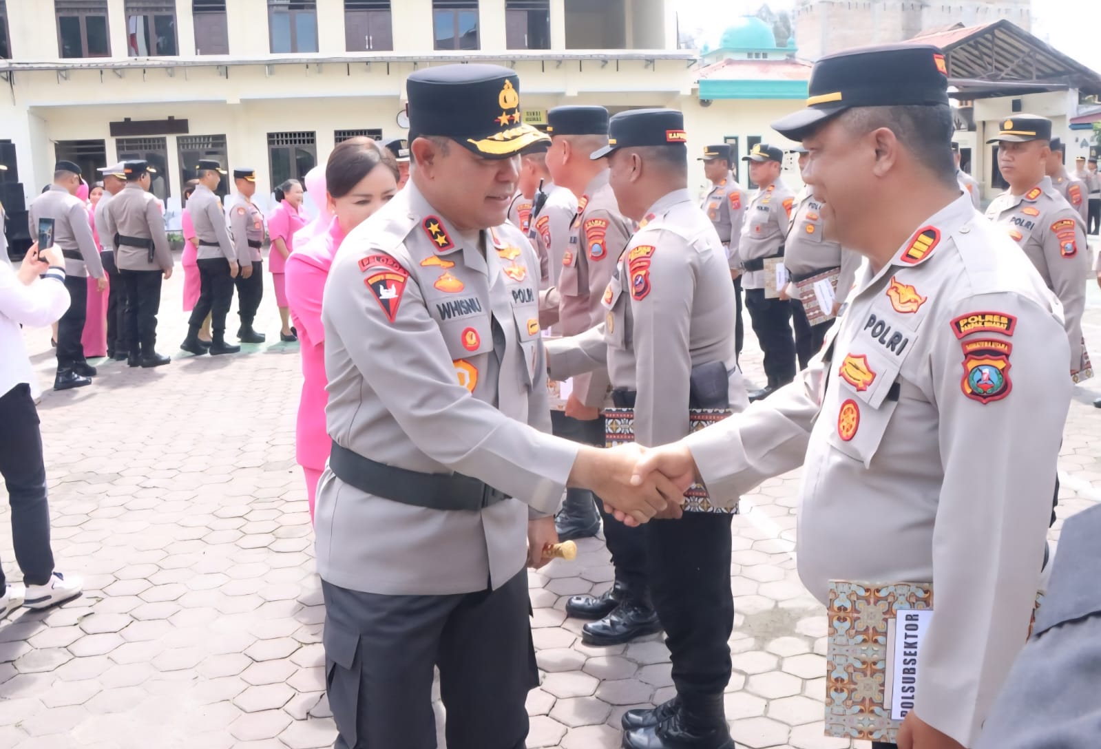 Perubahan Nomenklatur Kepolisian di Sumut Diresmikan di Karo, Sejumlah Polres dan Polsek Berganti Nama