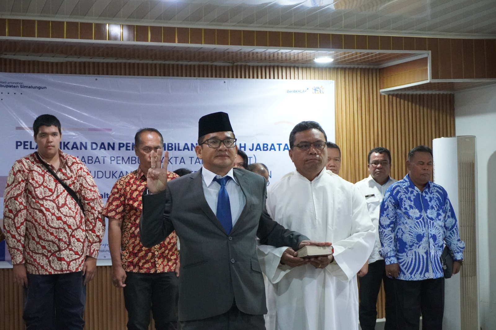 Maltus Hutagalung Dilantik sebagai PPAT Simalungun