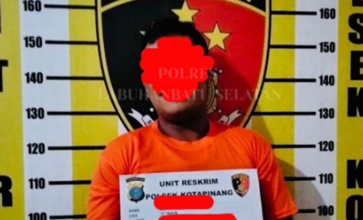 Residivis Narkoba Ditangkap di Kotapinang, Polisi Amankan 8 Paket Sabu