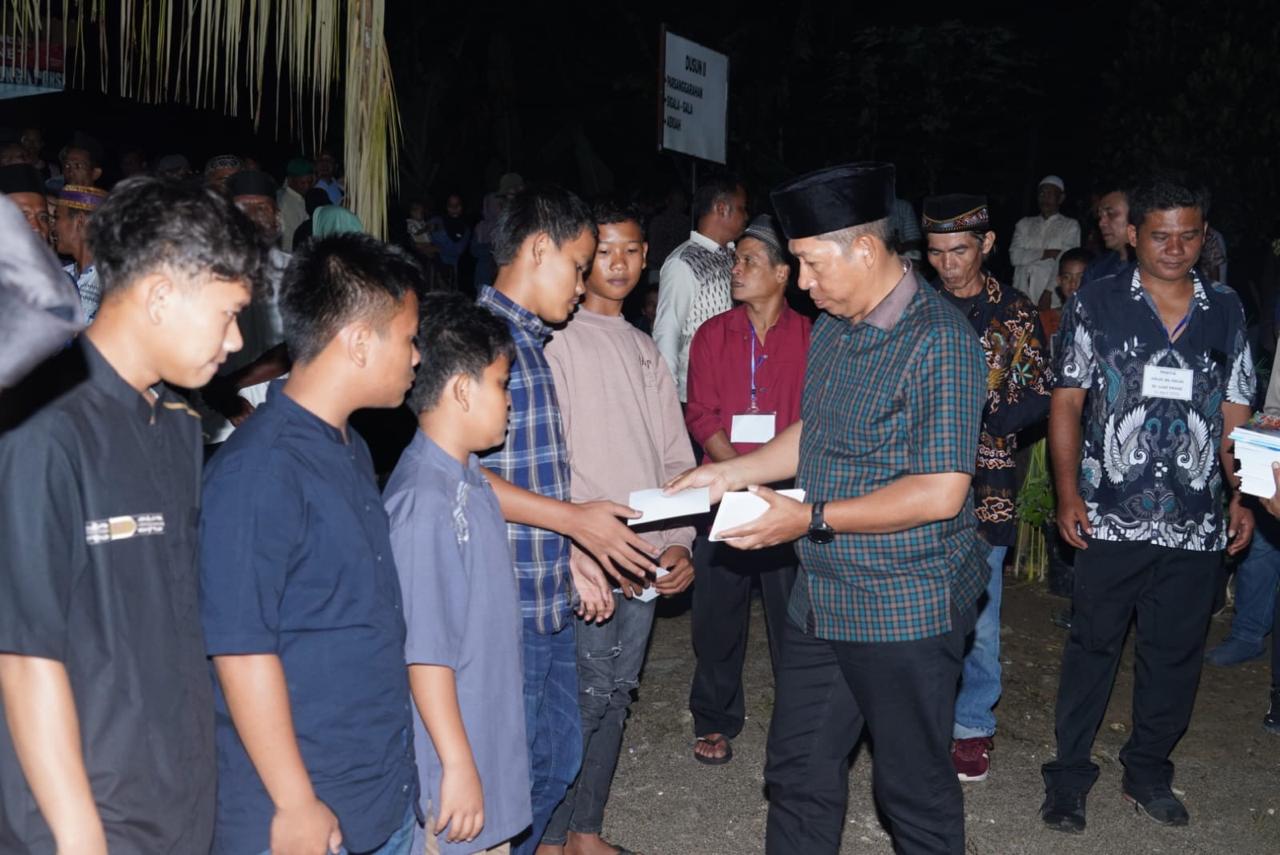 Bupati Taput Hadiri Halal Bihalal se-Luat Pahae, Pererat Silaturahmi dengan Masyarakat