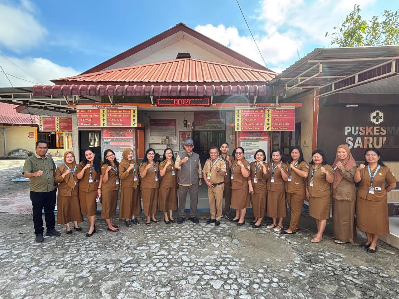 Bupati Taput Tinjau Puskesmas Sarulla, Tekankan Peningkatan Layanan Kesehatan Prima