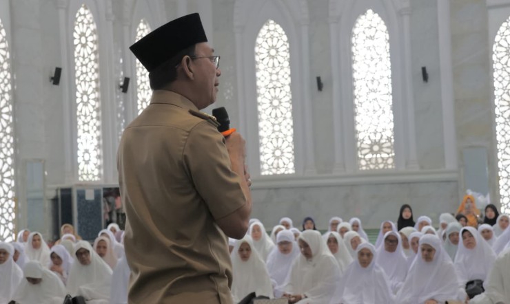 Di Hadapan 130 Calon Haji, Bupati Tapsel Titip Doa agar Daerah Terhindar dari Bencana